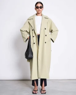 Trenchcoat Tore Pistachio