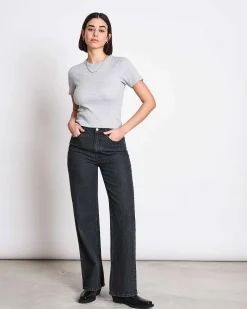 T-Shirt Nile Light Grey Gots