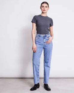 T-Shirt Palooma Dark Grey Gots