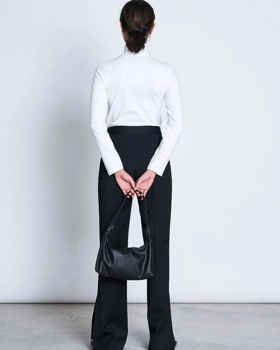 Turtleneck Mio White Gots