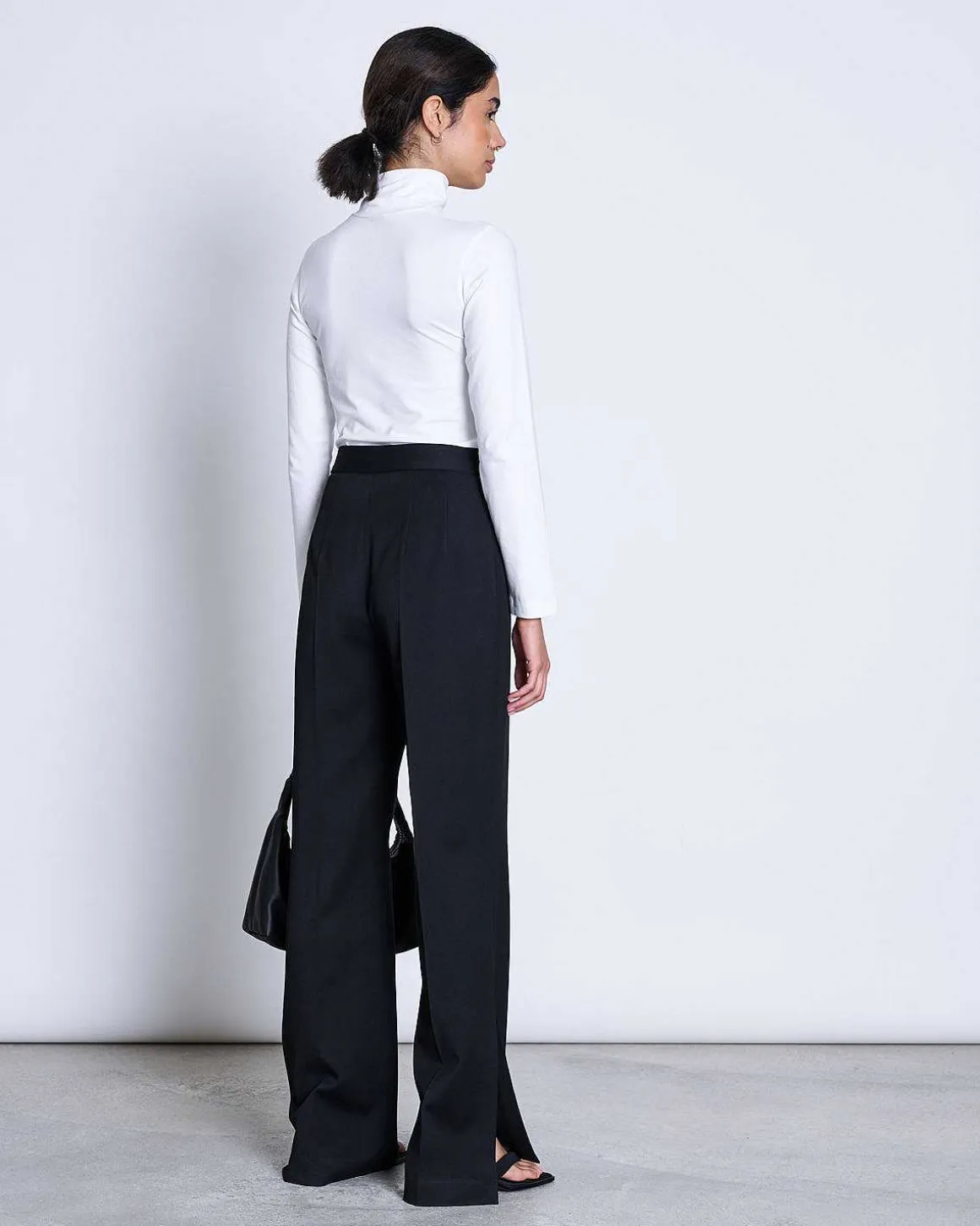 Turtleneck Mio White Gots