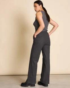 Wide Pants Coralio Dark Grey