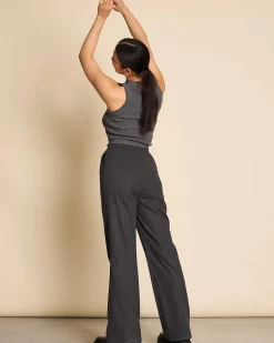 Wide Pants Coralio Dark Grey