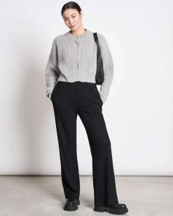 Wooly Cardigan Beni Light Grey