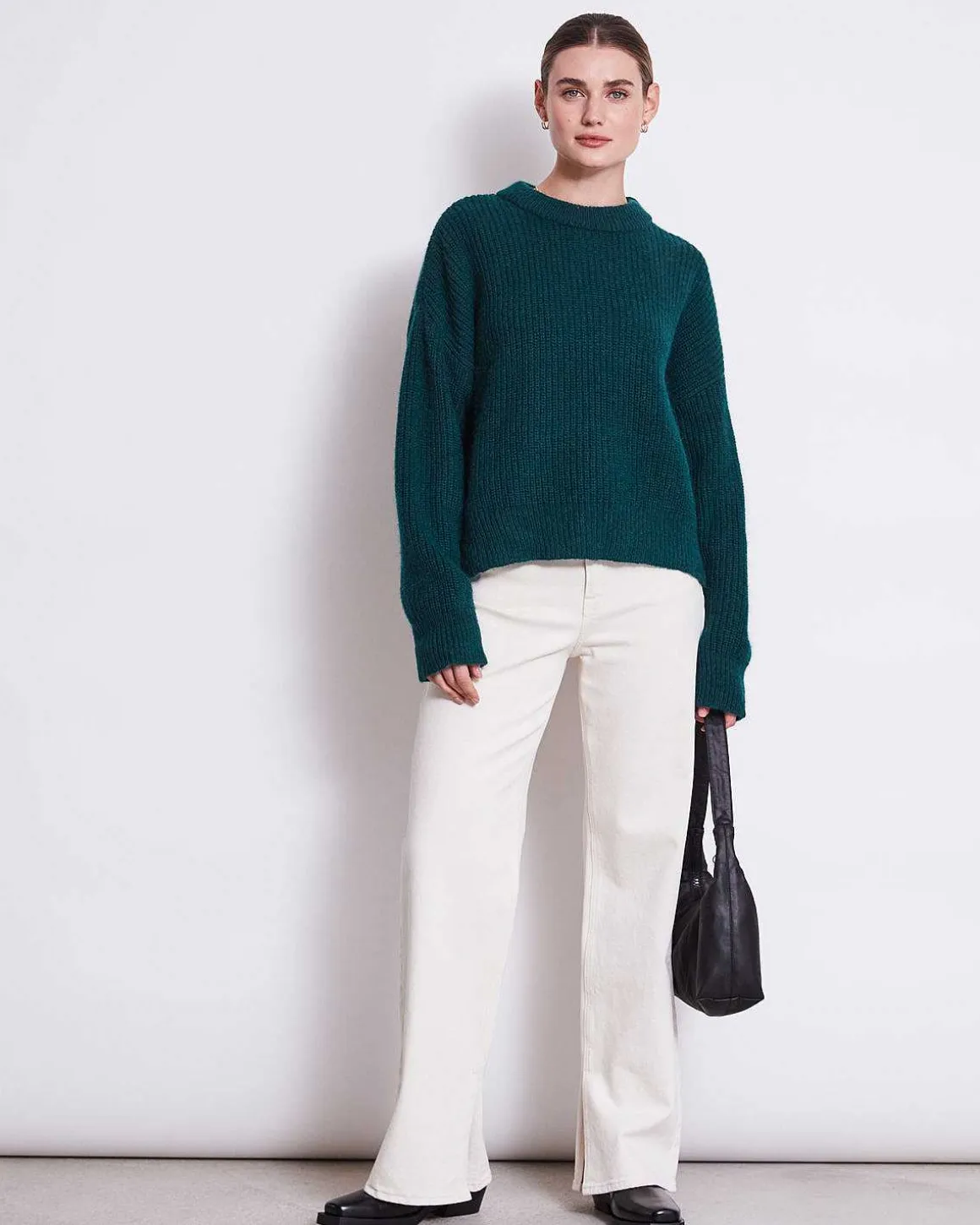 Wooly Jumper Ani Bottle Green