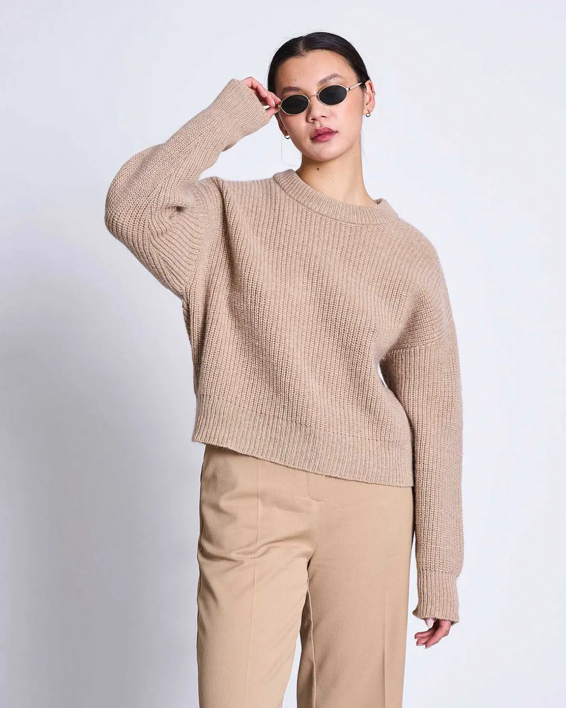 Wooly Jumper Ani Camel